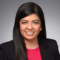 Diana Andino, MD, a second-year neurology resident at Loyola University Medical Center in Maywood, Illinois, has helped treat COVID-19 patients with neurological complications