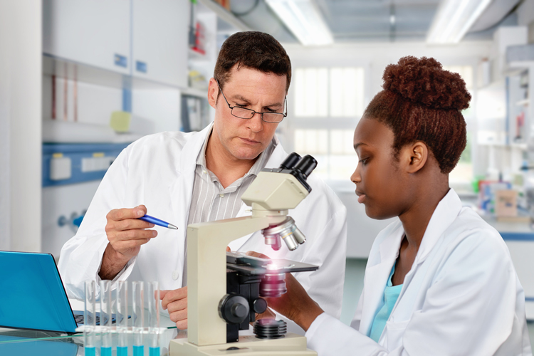 where do medical research scientist work