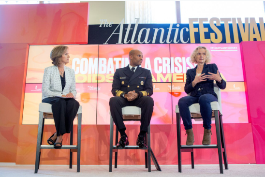 Author and journalist Kathleen Koch interviewed U.S. Surgeon General Jerome Adams and Director of the National Institute on Drug Abuse Nora Volkow about treatment and interventions for substance use disorder.