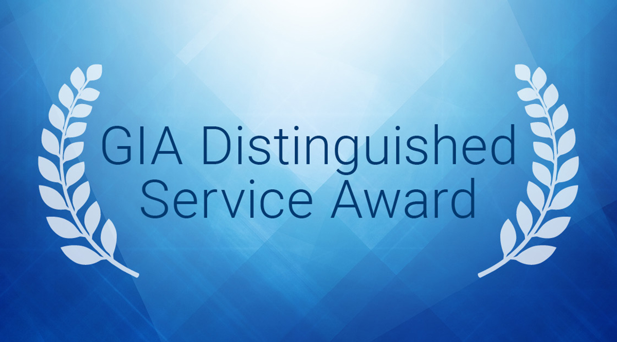 GIA Distinguished Service Award