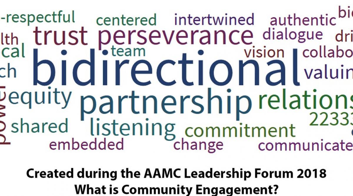 AAMC Leadership Forum 2018 Focuses on Community Engagement AAMC