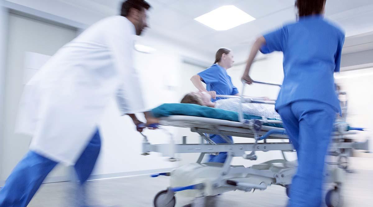 Doctors patient gurney hospital Doctors patient gurney hospital